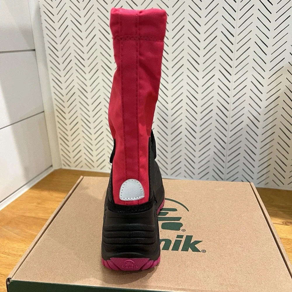 Kamik Kid's Waterbug‎ 5 Insulated Winter Boots Rose Pink New